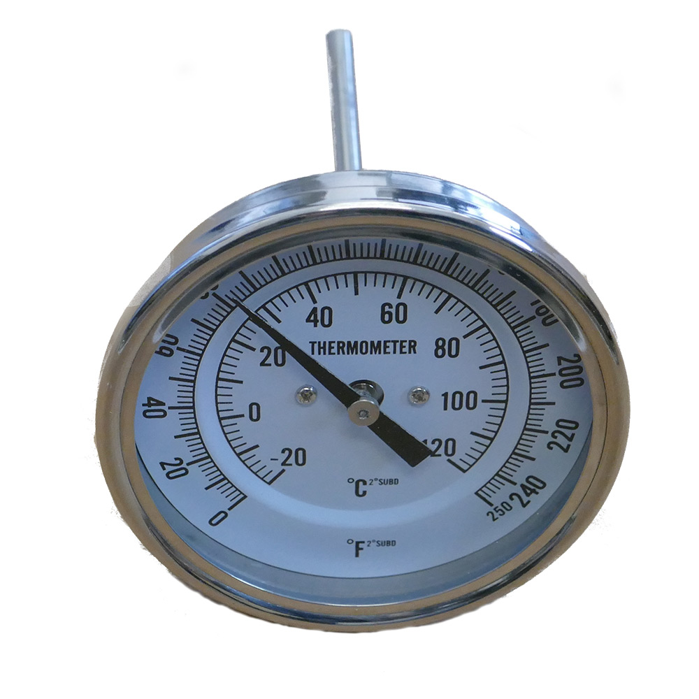Water Temperature Thermostat (100-250 F / 38-121 C) Gauge For Sale